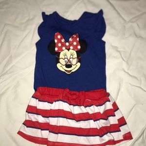 Matching Minnie Mouse set
